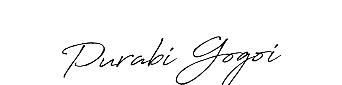 You can use this online signature creator to create a handwritten signature for the name Purabi Gogoi. This is the best online autograph maker. Purabi Gogoi signature style 7 images and pictures png