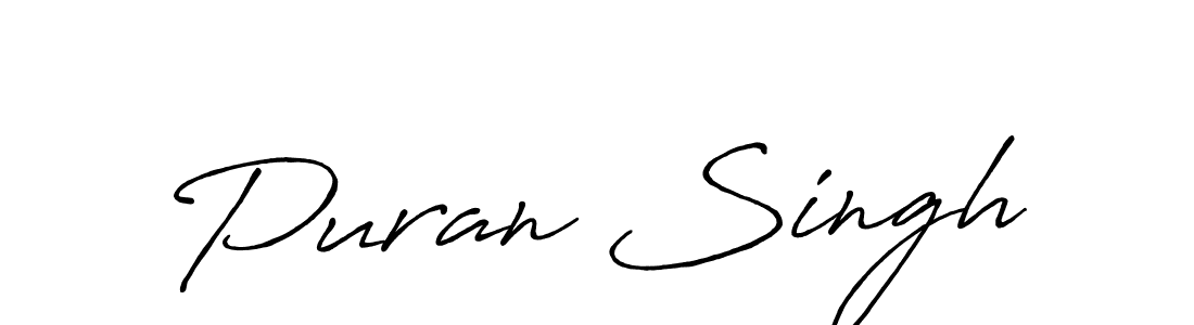 Similarly Antro_Vectra_Bolder is the best handwritten signature design. Signature creator online .You can use it as an online autograph creator for name Puran Singh. Puran Singh signature style 7 images and pictures png