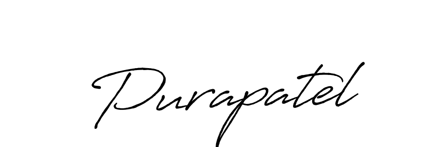 Make a short Purapatel signature style. Manage your documents anywhere anytime using Antro_Vectra_Bolder. Create and add eSignatures, submit forms, share and send files easily. Purapatel signature style 7 images and pictures png