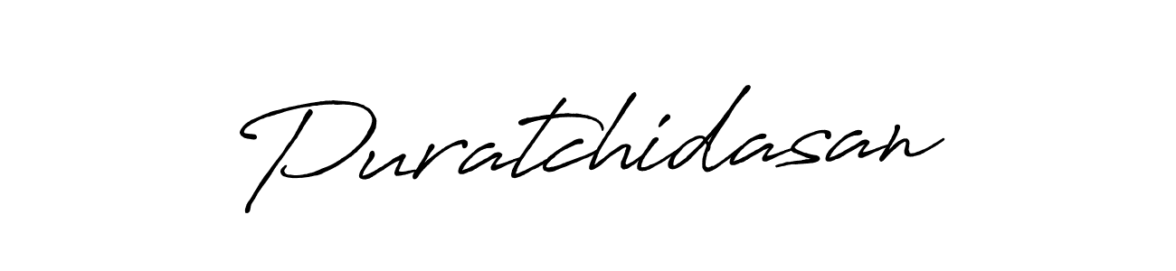 How to make Puratchidasan name signature. Use Antro_Vectra_Bolder style for creating short signs online. This is the latest handwritten sign. Puratchidasan signature style 7 images and pictures png