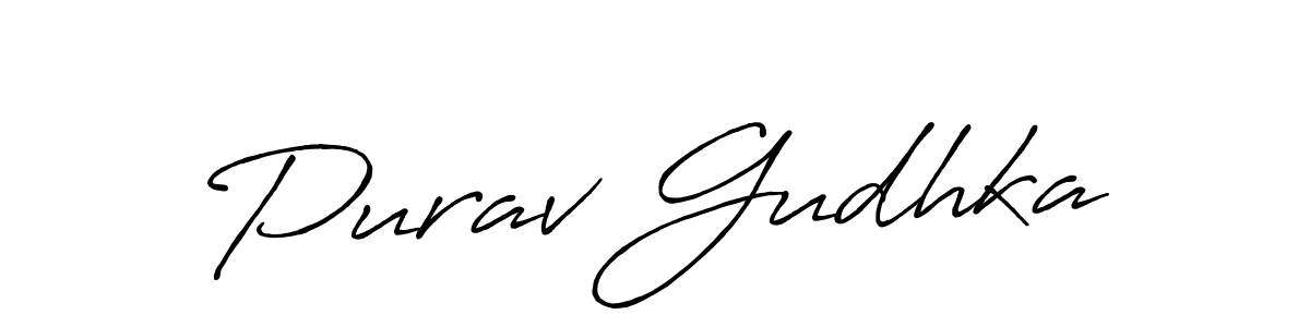 Here are the top 10 professional signature styles for the name Purav Gudhka. These are the best autograph styles you can use for your name. Purav Gudhka signature style 7 images and pictures png