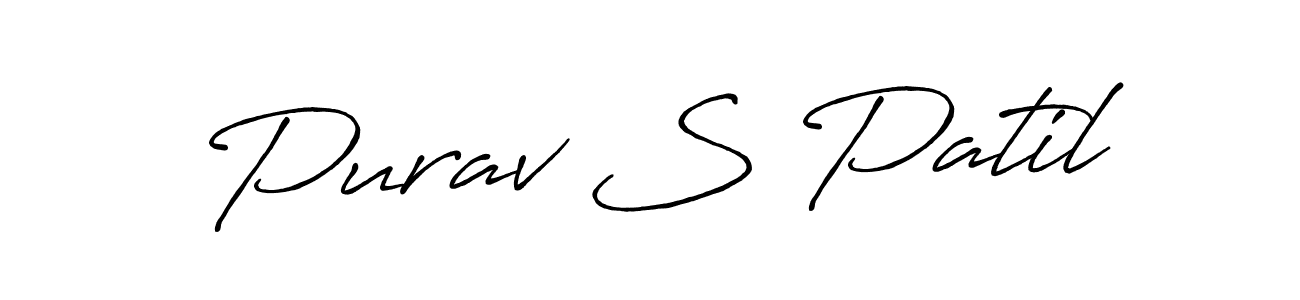 How to Draw Purav S Patil signature style? Antro_Vectra_Bolder is a latest design signature styles for name Purav S Patil. Purav S Patil signature style 7 images and pictures png