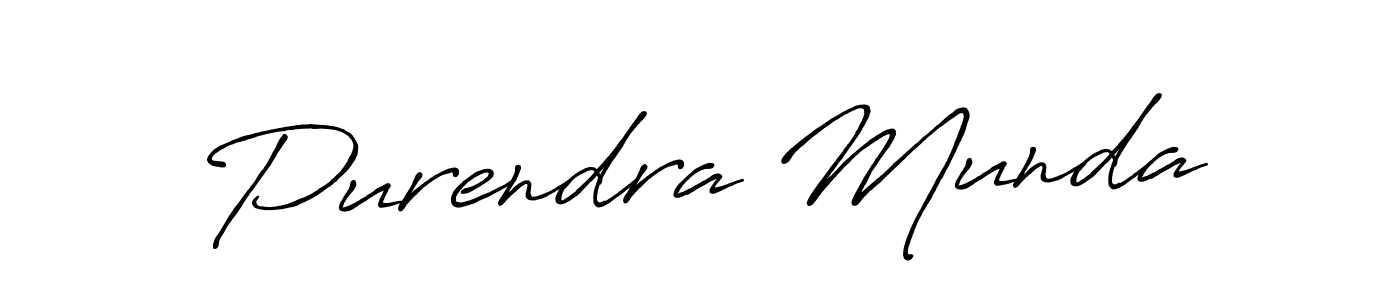 Also You can easily find your signature by using the search form. We will create Purendra Munda name handwritten signature images for you free of cost using Antro_Vectra_Bolder sign style. Purendra Munda signature style 7 images and pictures png