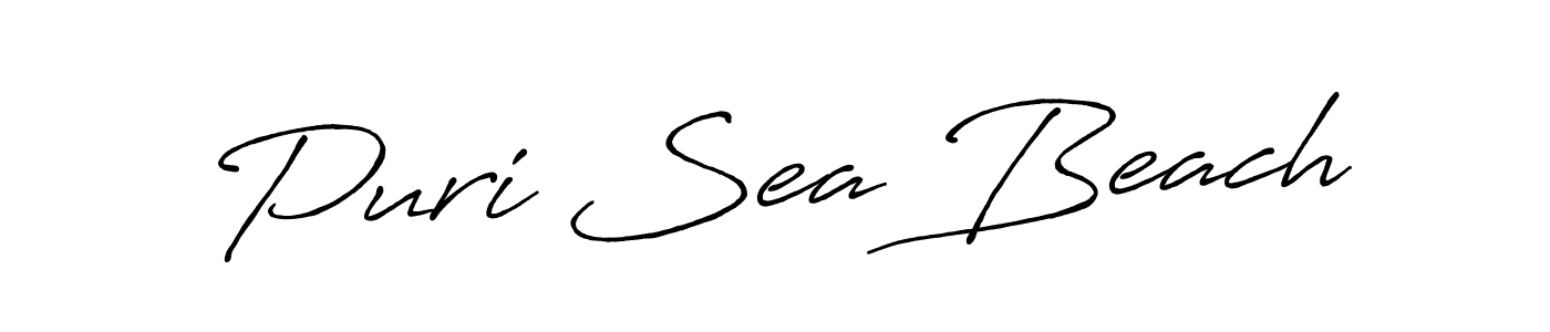 How to make Puri Sea Beach signature? Antro_Vectra_Bolder is a professional autograph style. Create handwritten signature for Puri Sea Beach name. Puri Sea Beach signature style 7 images and pictures png
