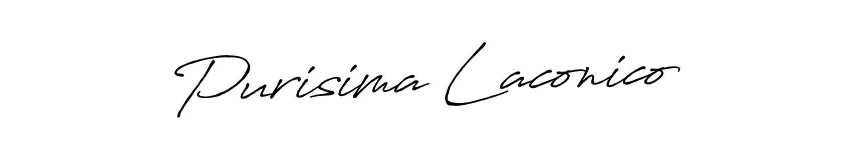 Also we have Purisima Laconico name is the best signature style. Create professional handwritten signature collection using Antro_Vectra_Bolder autograph style. Purisima Laconico signature style 7 images and pictures png