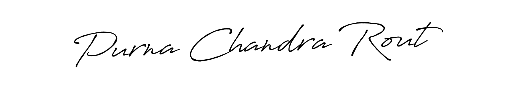 It looks lik you need a new signature style for name Purna Chandra Rout. Design unique handwritten (Antro_Vectra_Bolder) signature with our free signature maker in just a few clicks. Purna Chandra Rout signature style 7 images and pictures png