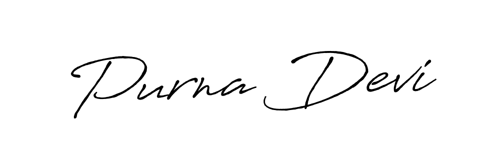 if you are searching for the best signature style for your name Purna Devi. so please give up your signature search. here we have designed multiple signature styles  using Antro_Vectra_Bolder. Purna Devi signature style 7 images and pictures png