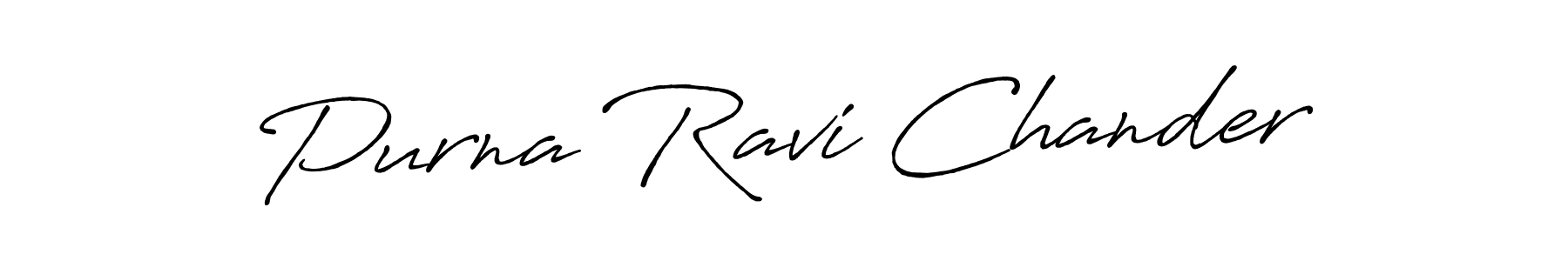 Best and Professional Signature Style for Purna Ravi Chander. Antro_Vectra_Bolder Best Signature Style Collection. Purna Ravi Chander signature style 7 images and pictures png