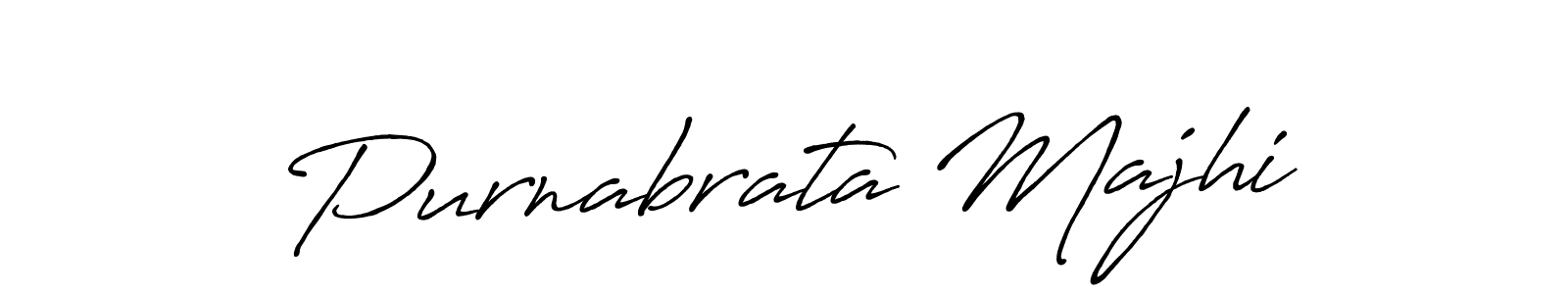 How to make Purnabrata Majhi name signature. Use Antro_Vectra_Bolder style for creating short signs online. This is the latest handwritten sign. Purnabrata Majhi signature style 7 images and pictures png
