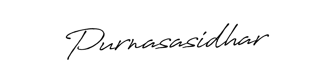 Design your own signature with our free online signature maker. With this signature software, you can create a handwritten (Antro_Vectra_Bolder) signature for name Purnasasidhar. Purnasasidhar signature style 7 images and pictures png