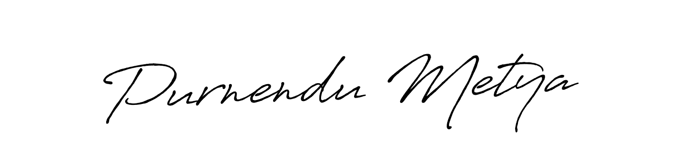 You should practise on your own different ways (Antro_Vectra_Bolder) to write your name (Purnendu Metya) in signature. don't let someone else do it for you. Purnendu Metya signature style 7 images and pictures png