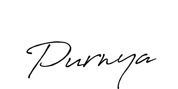 It looks lik you need a new signature style for name Purnya. Design unique handwritten (Antro_Vectra_Bolder) signature with our free signature maker in just a few clicks. Purnya signature style 7 images and pictures png