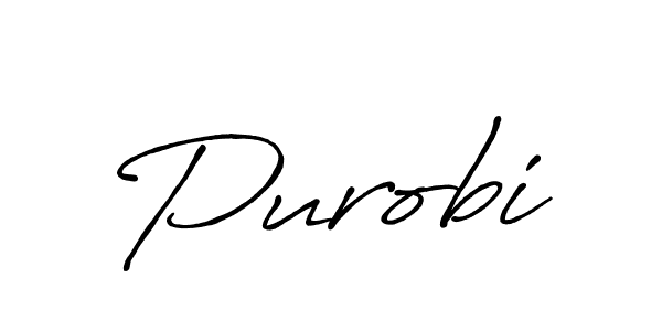 Once you've used our free online signature maker to create your best signature Antro_Vectra_Bolder style, it's time to enjoy all of the benefits that Purobi name signing documents. Purobi signature style 7 images and pictures png