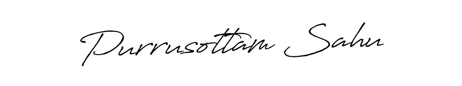 Use a signature maker to create a handwritten signature online. With this signature software, you can design (Antro_Vectra_Bolder) your own signature for name Purrusottam Sahu. Purrusottam Sahu signature style 7 images and pictures png