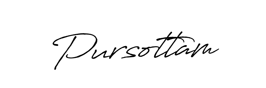 Make a short Pursottam signature style. Manage your documents anywhere anytime using Antro_Vectra_Bolder. Create and add eSignatures, submit forms, share and send files easily. Pursottam signature style 7 images and pictures png