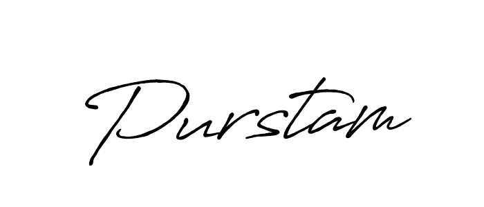 Once you've used our free online signature maker to create your best signature Antro_Vectra_Bolder style, it's time to enjoy all of the benefits that Purstam name signing documents. Purstam signature style 7 images and pictures png