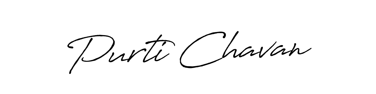 You can use this online signature creator to create a handwritten signature for the name Purti Chavan. This is the best online autograph maker. Purti Chavan signature style 7 images and pictures png