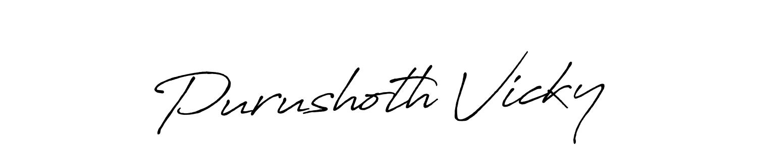 You can use this online signature creator to create a handwritten signature for the name Purushoth Vicky. This is the best online autograph maker. Purushoth Vicky signature style 7 images and pictures png