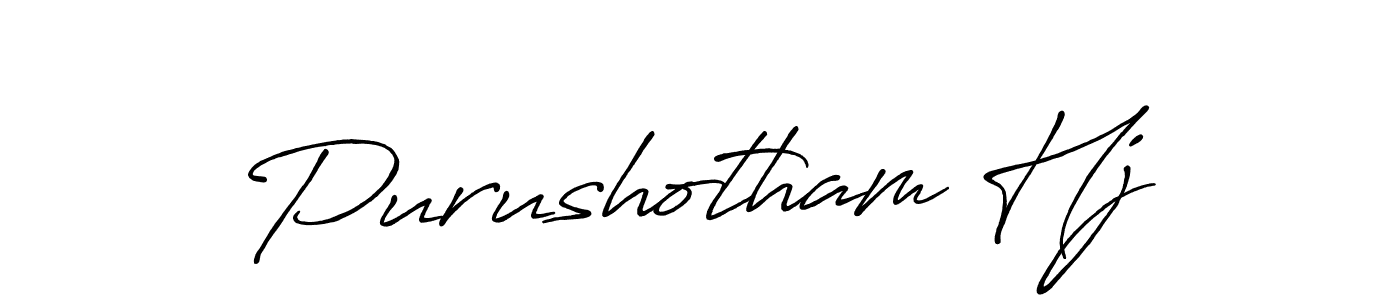 Similarly Antro_Vectra_Bolder is the best handwritten signature design. Signature creator online .You can use it as an online autograph creator for name Purushotham Hj. Purushotham Hj signature style 7 images and pictures png