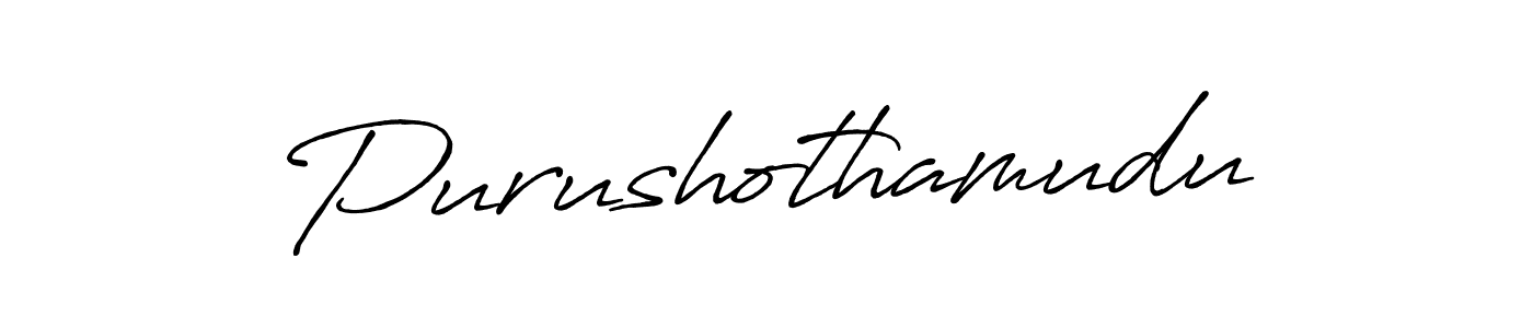 How to make Purushothamudu signature? Antro_Vectra_Bolder is a professional autograph style. Create handwritten signature for Purushothamudu name. Purushothamudu signature style 7 images and pictures png