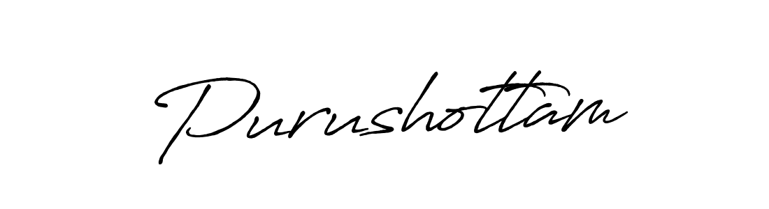 Make a beautiful signature design for name Purushottam. With this signature (Antro_Vectra_Bolder) style, you can create a handwritten signature for free. Purushottam signature style 7 images and pictures png