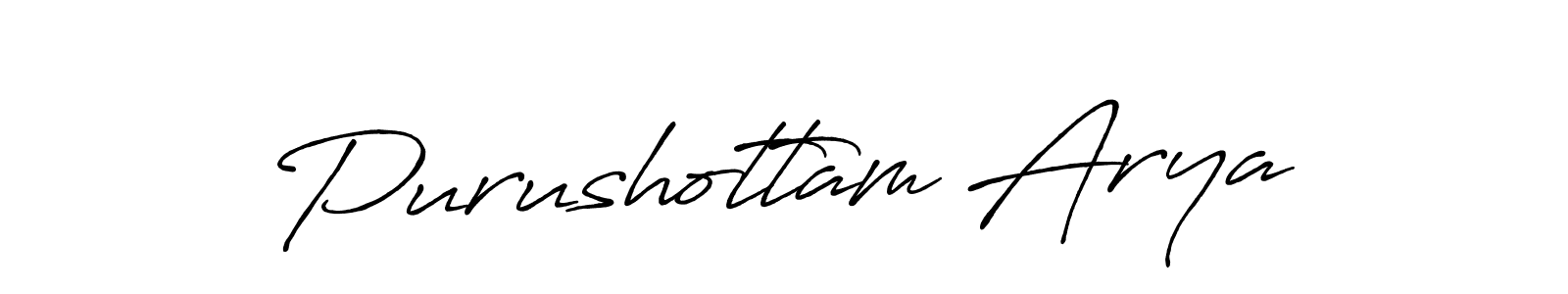 You should practise on your own different ways (Antro_Vectra_Bolder) to write your name (Purushottam Arya) in signature. don't let someone else do it for you. Purushottam Arya signature style 7 images and pictures png