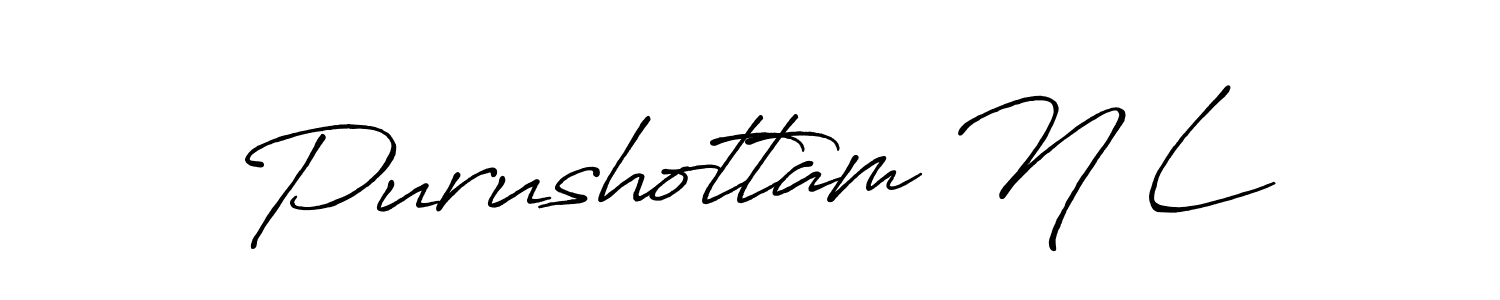 Make a short Purushottam N L signature style. Manage your documents anywhere anytime using Antro_Vectra_Bolder. Create and add eSignatures, submit forms, share and send files easily. Purushottam N L signature style 7 images and pictures png