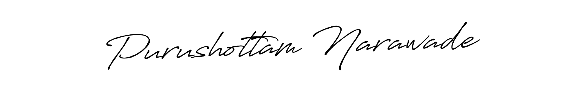 Purushottam Narawade stylish signature style. Best Handwritten Sign (Antro_Vectra_Bolder) for my name. Handwritten Signature Collection Ideas for my name Purushottam Narawade. Purushottam Narawade signature style 7 images and pictures png