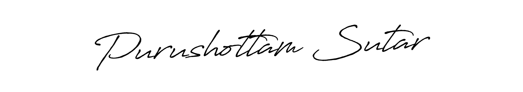 if you are searching for the best signature style for your name Purushottam Sutar. so please give up your signature search. here we have designed multiple signature styles  using Antro_Vectra_Bolder. Purushottam Sutar signature style 7 images and pictures png