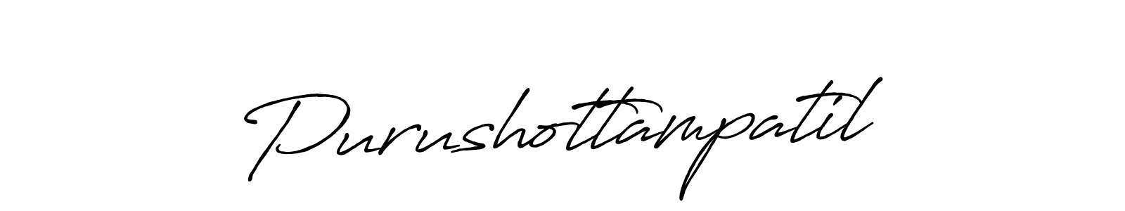 How to Draw Purushottampatil signature style? Antro_Vectra_Bolder is a latest design signature styles for name Purushottampatil. Purushottampatil signature style 7 images and pictures png