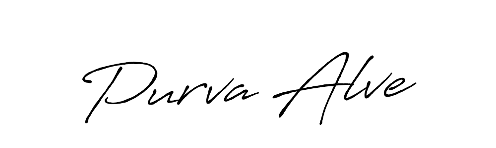 Check out images of Autograph of Purva Alve name. Actor Purva Alve Signature Style. Antro_Vectra_Bolder is a professional sign style online. Purva Alve signature style 7 images and pictures png