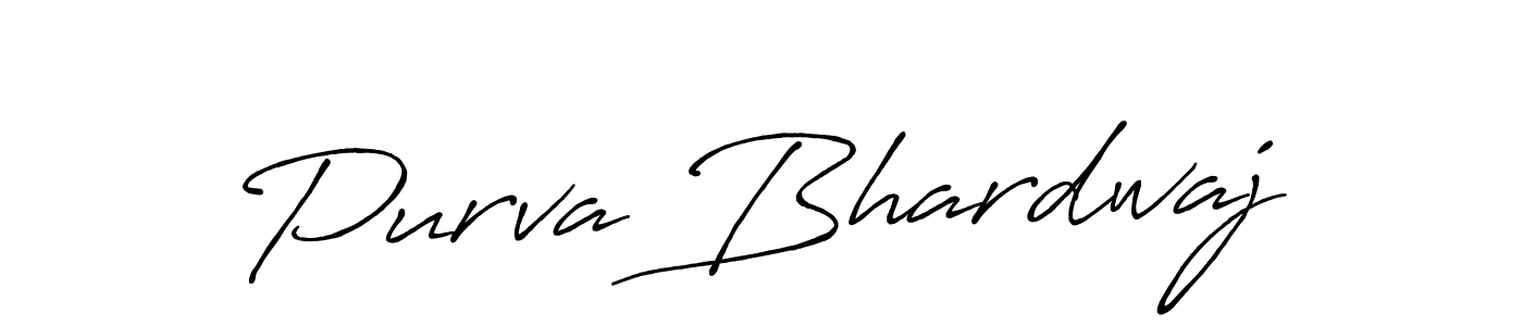 if you are searching for the best signature style for your name Purva Bhardwaj. so please give up your signature search. here we have designed multiple signature styles  using Antro_Vectra_Bolder. Purva Bhardwaj signature style 7 images and pictures png