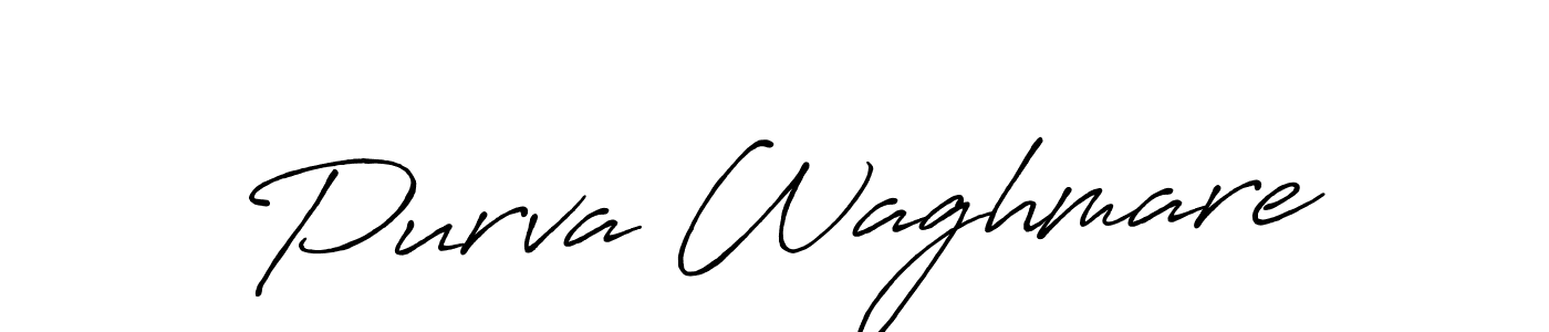 Also You can easily find your signature by using the search form. We will create Purva Waghmare name handwritten signature images for you free of cost using Antro_Vectra_Bolder sign style. Purva Waghmare signature style 7 images and pictures png