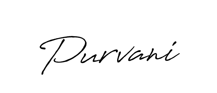 Make a beautiful signature design for name Purvani. Use this online signature maker to create a handwritten signature for free. Purvani signature style 7 images and pictures png