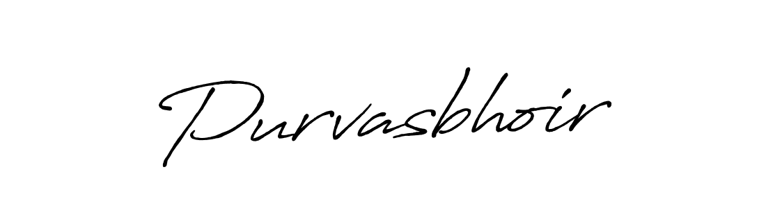 How to make Purvasbhoir signature? Antro_Vectra_Bolder is a professional autograph style. Create handwritten signature for Purvasbhoir name. Purvasbhoir signature style 7 images and pictures png