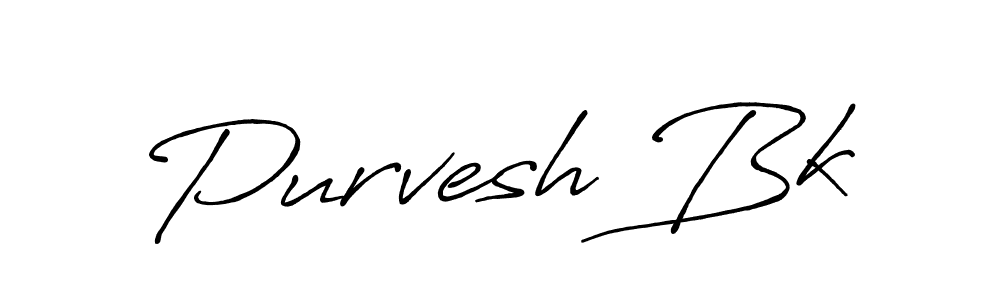 You should practise on your own different ways (Antro_Vectra_Bolder) to write your name (Purvesh Bk) in signature. don't let someone else do it for you. Purvesh Bk signature style 7 images and pictures png