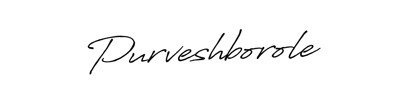 Similarly Antro_Vectra_Bolder is the best handwritten signature design. Signature creator online .You can use it as an online autograph creator for name Purveshborole. Purveshborole signature style 7 images and pictures png