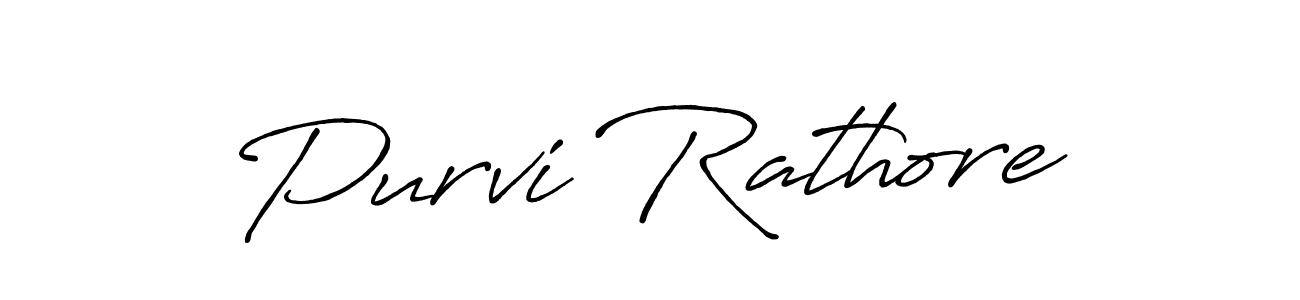 Also You can easily find your signature by using the search form. We will create Purvi Rathore name handwritten signature images for you free of cost using Antro_Vectra_Bolder sign style. Purvi Rathore signature style 7 images and pictures png