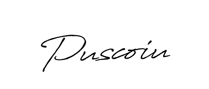 if you are searching for the best signature style for your name Puscoiu. so please give up your signature search. here we have designed multiple signature styles  using Antro_Vectra_Bolder. Puscoiu signature style 7 images and pictures png