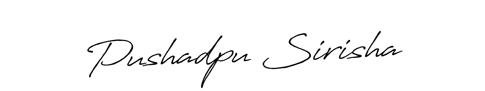 Here are the top 10 professional signature styles for the name Pushadpu Sirisha. These are the best autograph styles you can use for your name. Pushadpu Sirisha signature style 7 images and pictures png