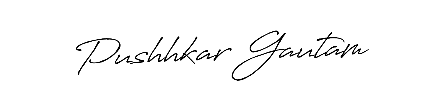 Similarly Antro_Vectra_Bolder is the best handwritten signature design. Signature creator online .You can use it as an online autograph creator for name Pushhkar Gautam. Pushhkar Gautam signature style 7 images and pictures png