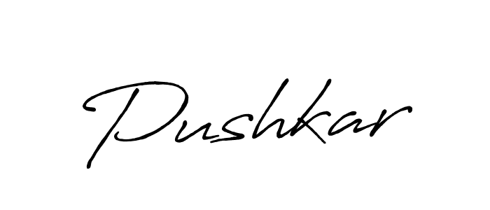 if you are searching for the best signature style for your name Pushkar. so please give up your signature search. here we have designed multiple signature styles  using Antro_Vectra_Bolder. Pushkar signature style 7 images and pictures png