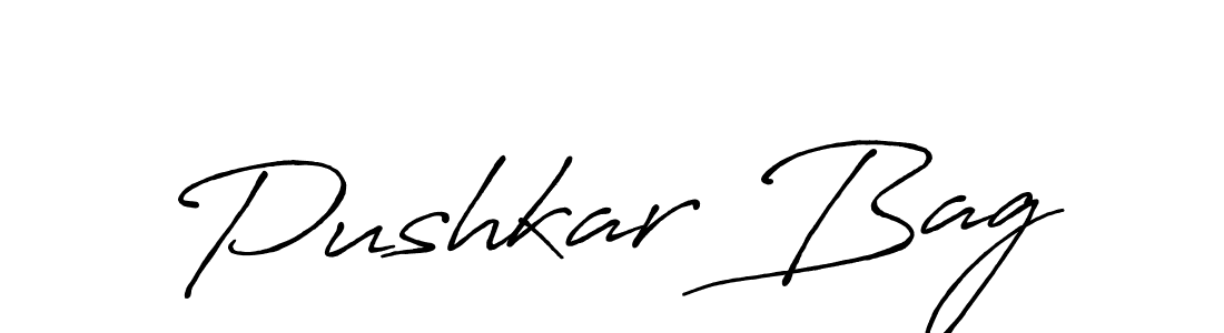 How to Draw Pushkar Bag signature style? Antro_Vectra_Bolder is a latest design signature styles for name Pushkar Bag. Pushkar Bag signature style 7 images and pictures png