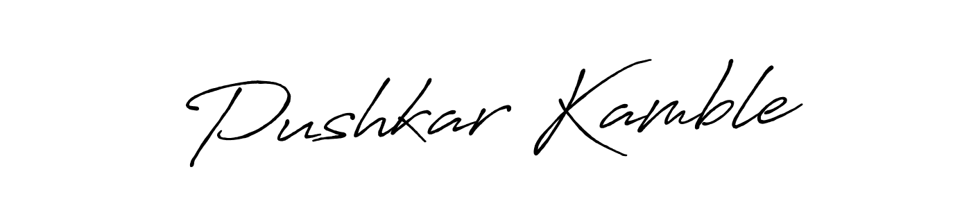 The best way (Antro_Vectra_Bolder) to make a short signature is to pick only two or three words in your name. The name Pushkar Kamble include a total of six letters. For converting this name. Pushkar Kamble signature style 7 images and pictures png