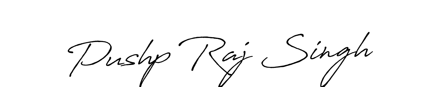 Design your own signature with our free online signature maker. With this signature software, you can create a handwritten (Antro_Vectra_Bolder) signature for name Pushp Raj Singh. Pushp Raj Singh signature style 7 images and pictures png