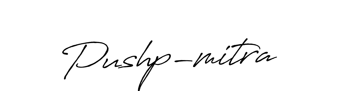 Also You can easily find your signature by using the search form. We will create Pushp-mitra name handwritten signature images for you free of cost using Antro_Vectra_Bolder sign style. Pushp-mitra signature style 7 images and pictures png