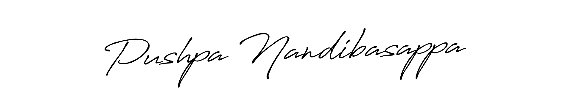 Make a beautiful signature design for name Pushpa Nandibasappa. Use this online signature maker to create a handwritten signature for free. Pushpa Nandibasappa signature style 7 images and pictures png