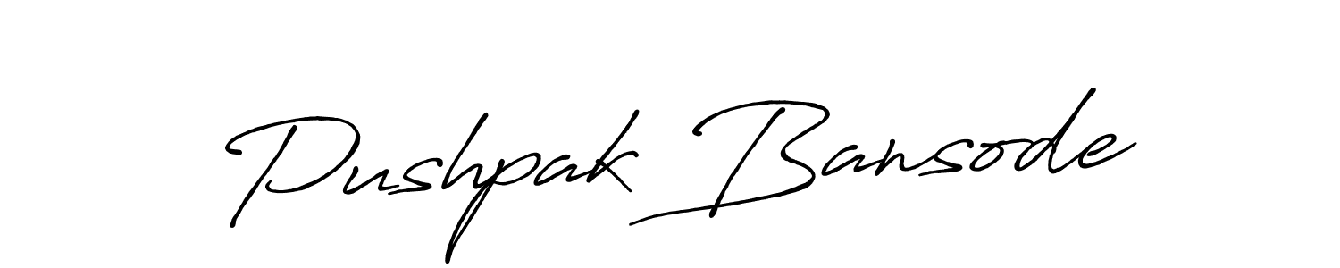 Make a beautiful signature design for name Pushpak Bansode. Use this online signature maker to create a handwritten signature for free. Pushpak Bansode signature style 7 images and pictures png