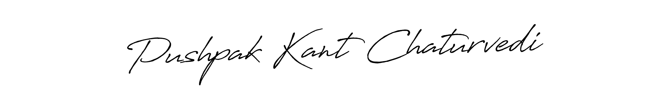 Also we have Pushpak Kant Chaturvedi name is the best signature style. Create professional handwritten signature collection using Antro_Vectra_Bolder autograph style. Pushpak Kant Chaturvedi signature style 7 images and pictures png