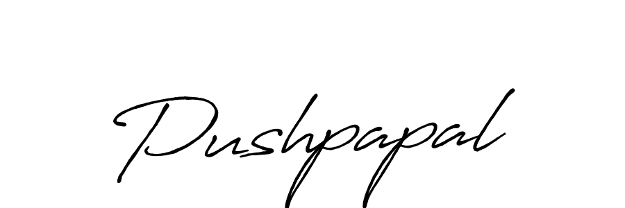 Use a signature maker to create a handwritten signature online. With this signature software, you can design (Antro_Vectra_Bolder) your own signature for name Pushpapal. Pushpapal signature style 7 images and pictures png